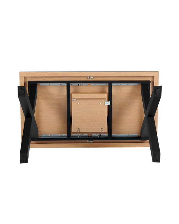 Mesa de comedor rectangular extensible Earlene