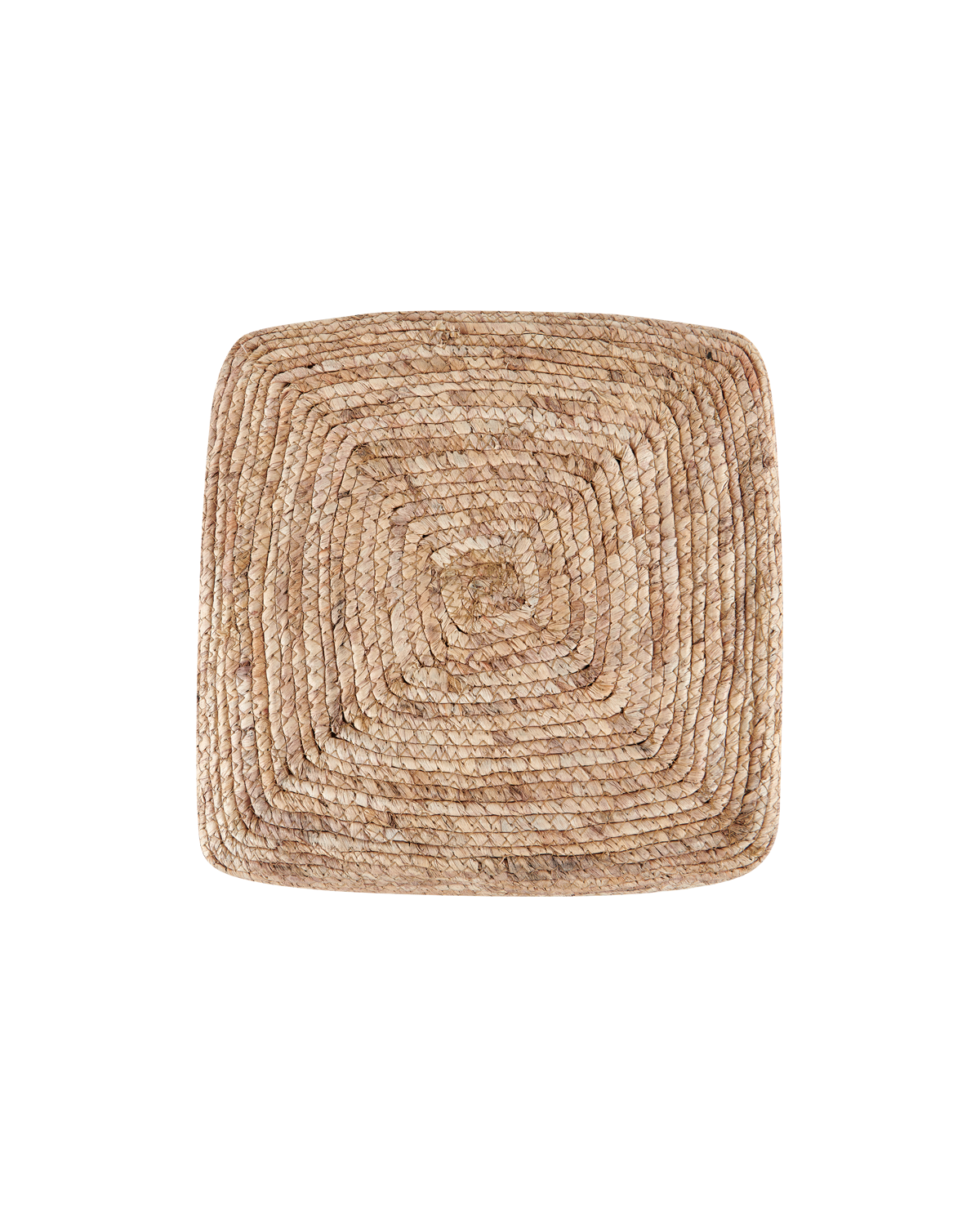 Puff en rattan natural Suzzette