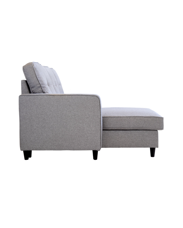 Sofá con chaise longue reversible Karla
