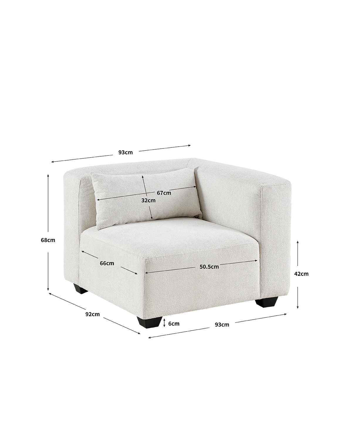 Módulo de sofá Liza izquierda