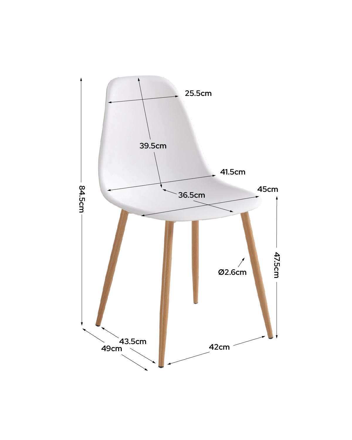 Pack ahorro comedor ocho piezas Boston