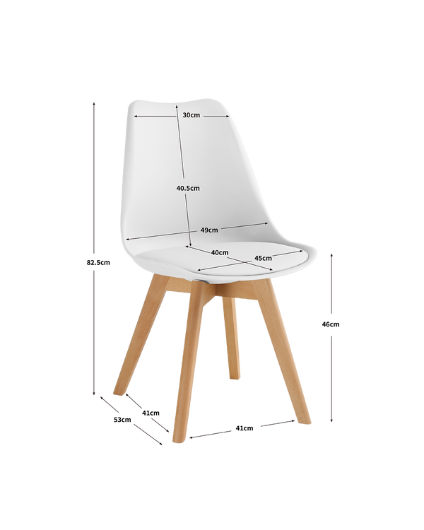 Pack ahorro de mesa Nola y sillas Mavis