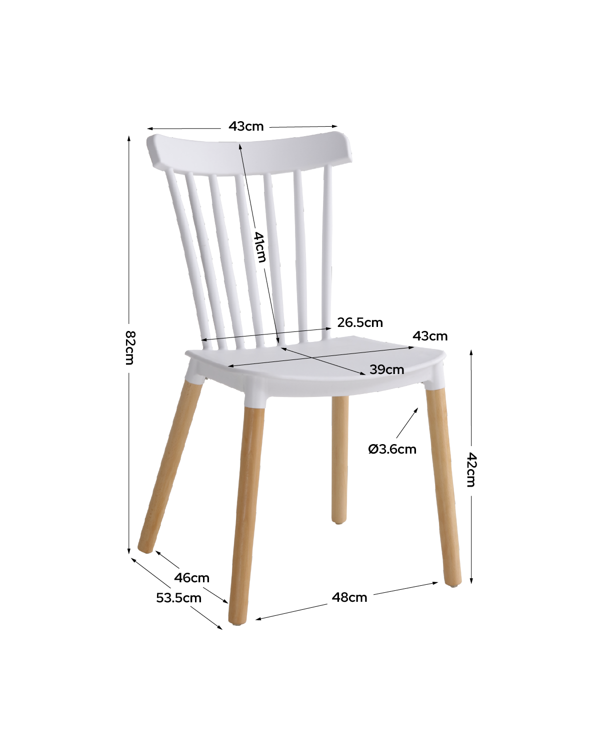 Pack ahorro de mesa Nola y sillas Kaye