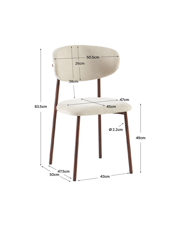 Pack ahorro de mesa Bethany y sillas Melissa