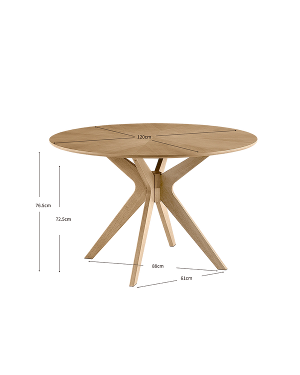 Pack ahorro de mesa Gina y sillas Alana