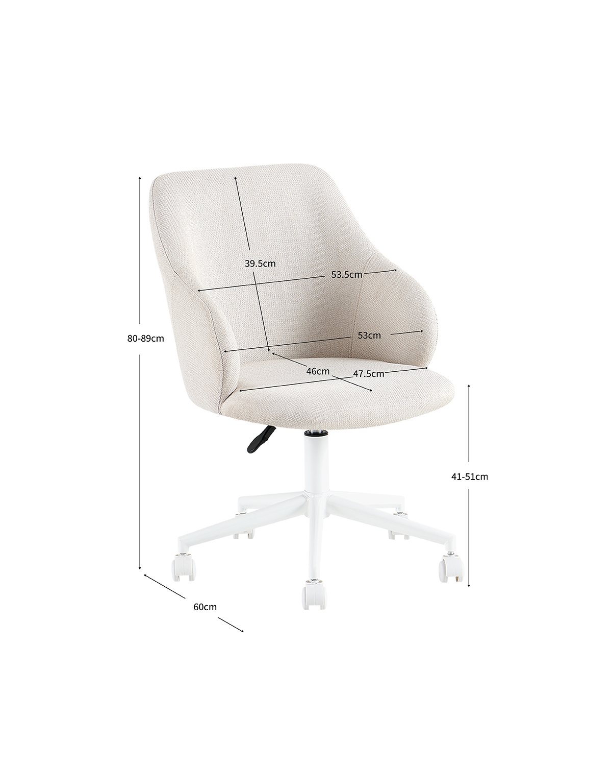 Silla de escritorio Liliana