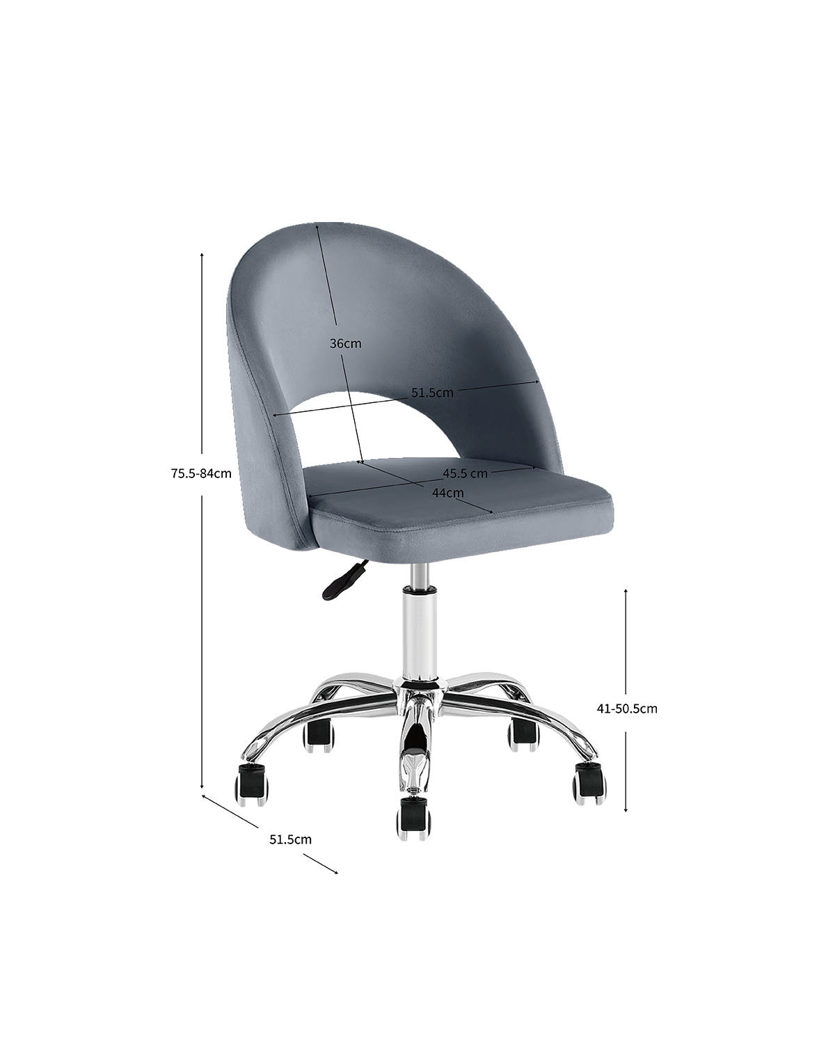 Silla de escritorio Hallie