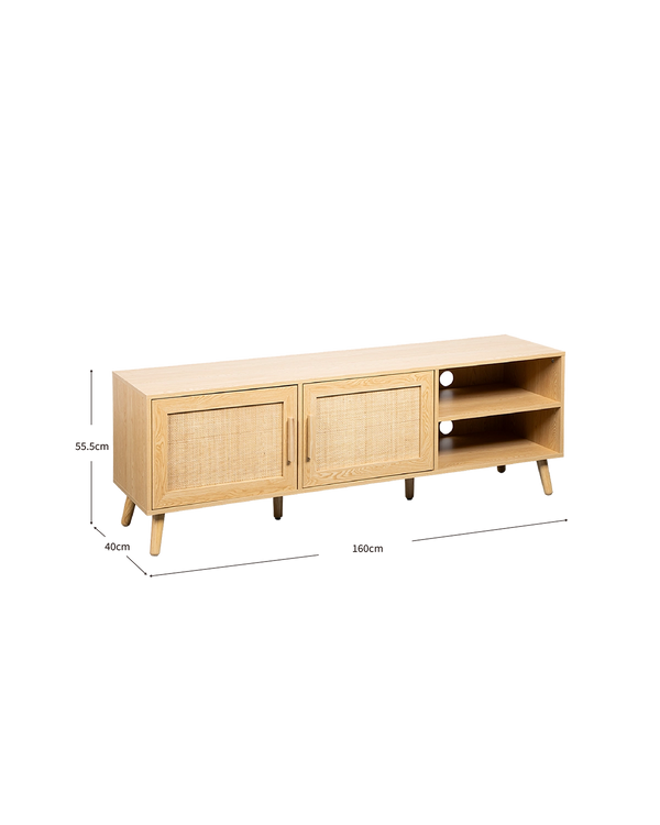 Mueble TV ratán Clare