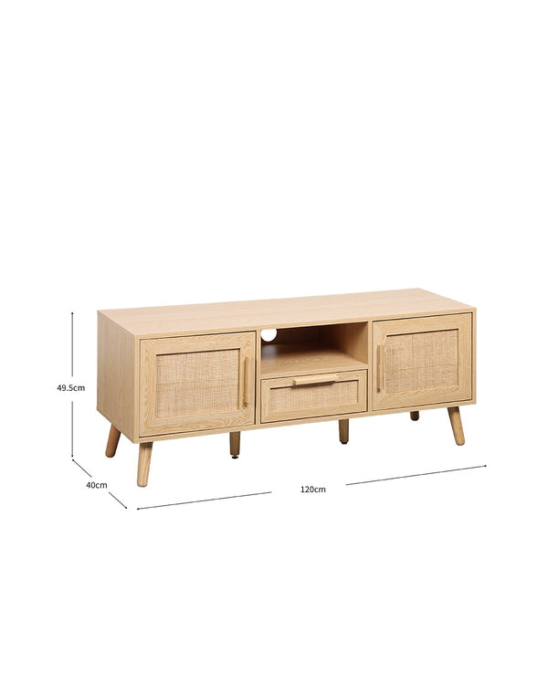 Mueble TV ratán Clare