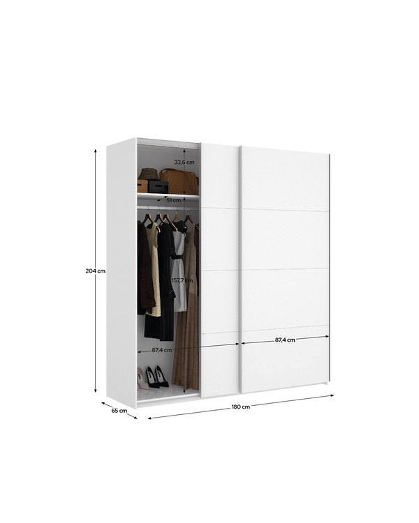 Armario de puertas correderas Slide