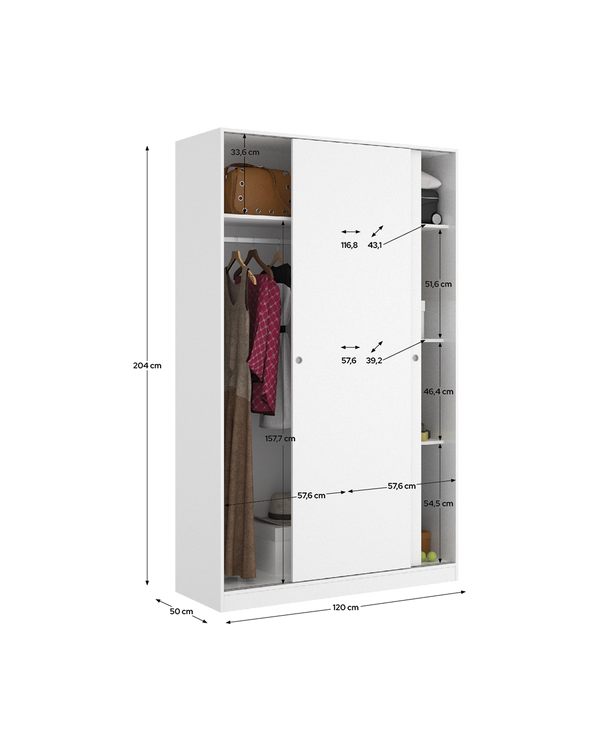 Armario de puertas correderas Slide