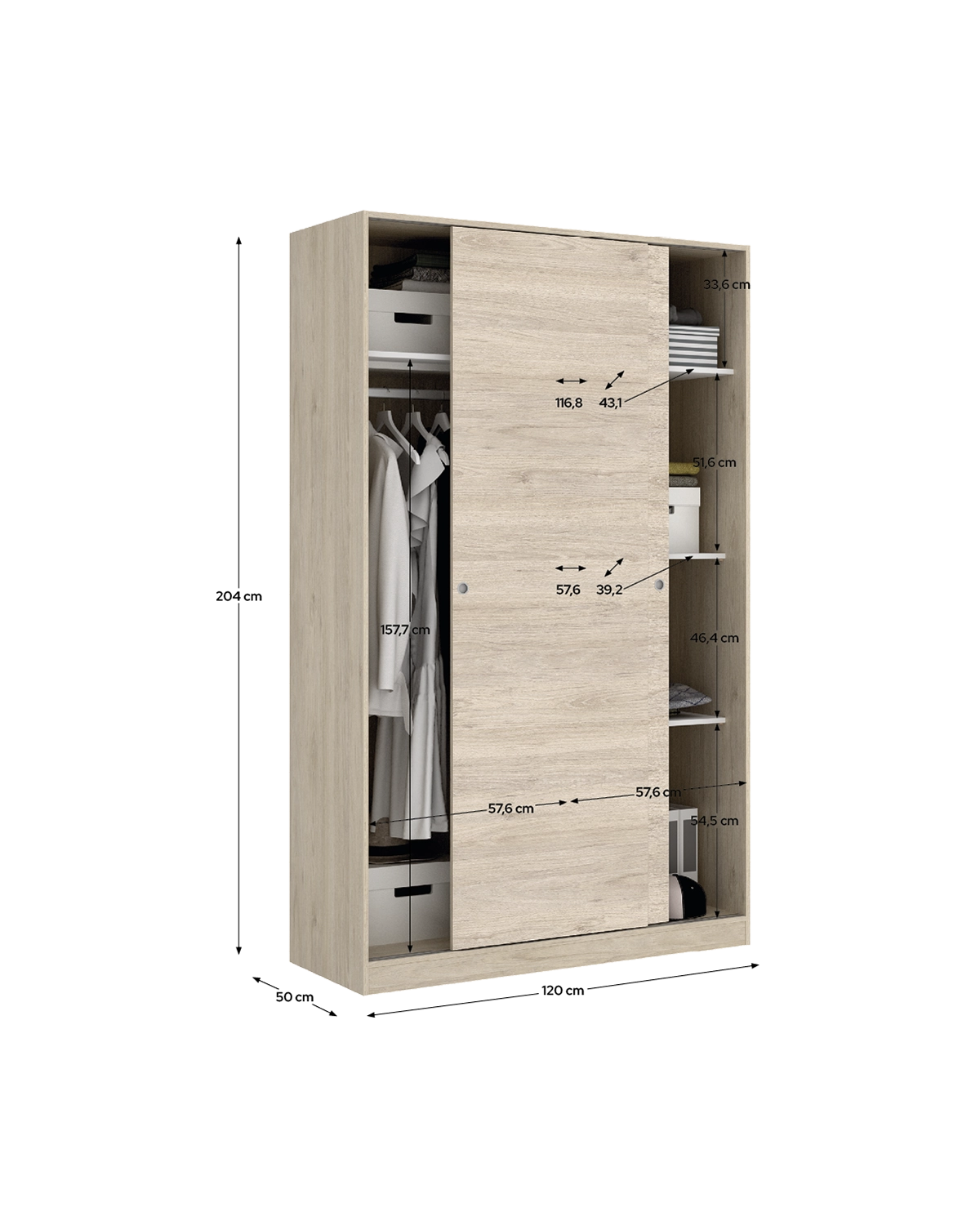 Armario de puertas correderas Slide