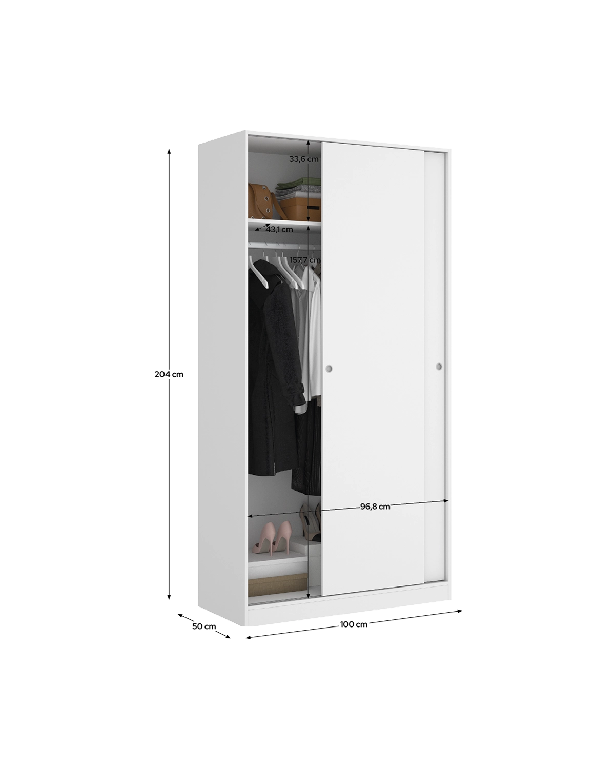 Armario de puertas correderas Slide