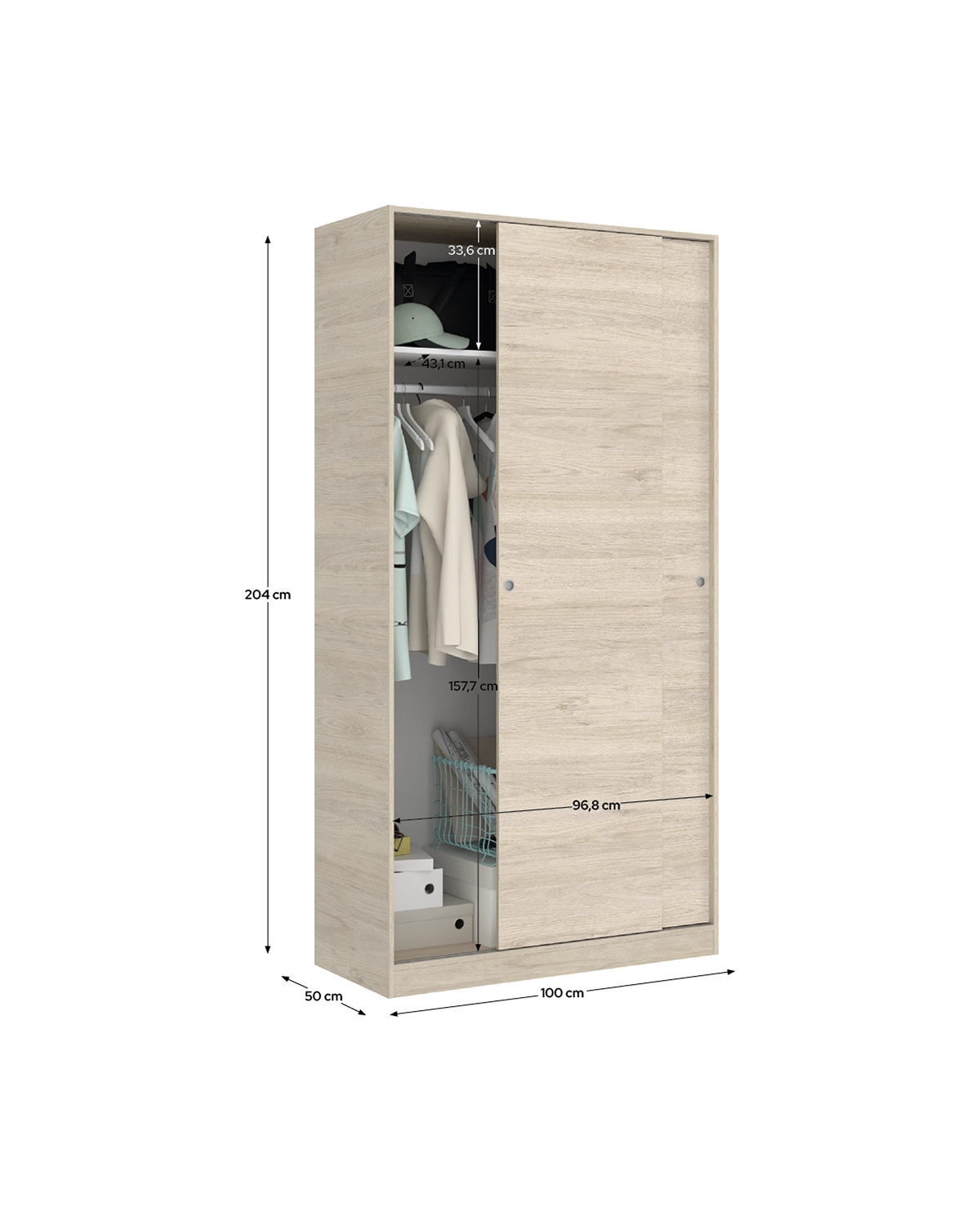 Armario de puertas correderas Slide