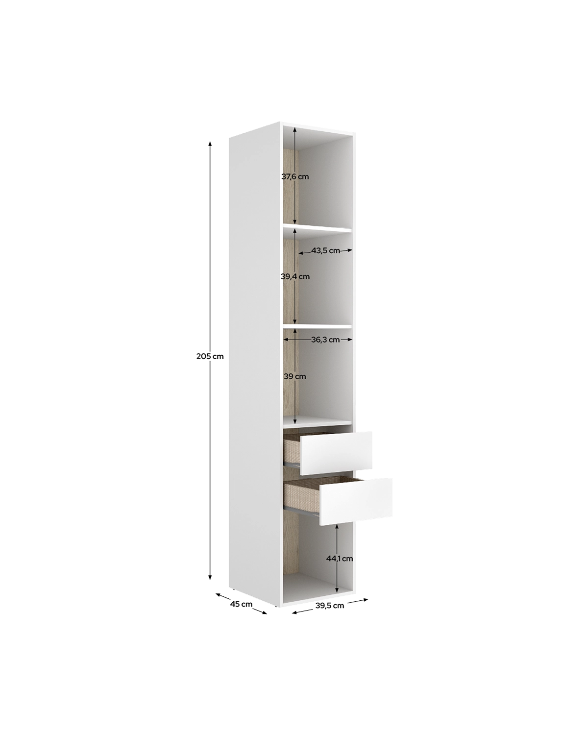 Módulo vestidor Suit