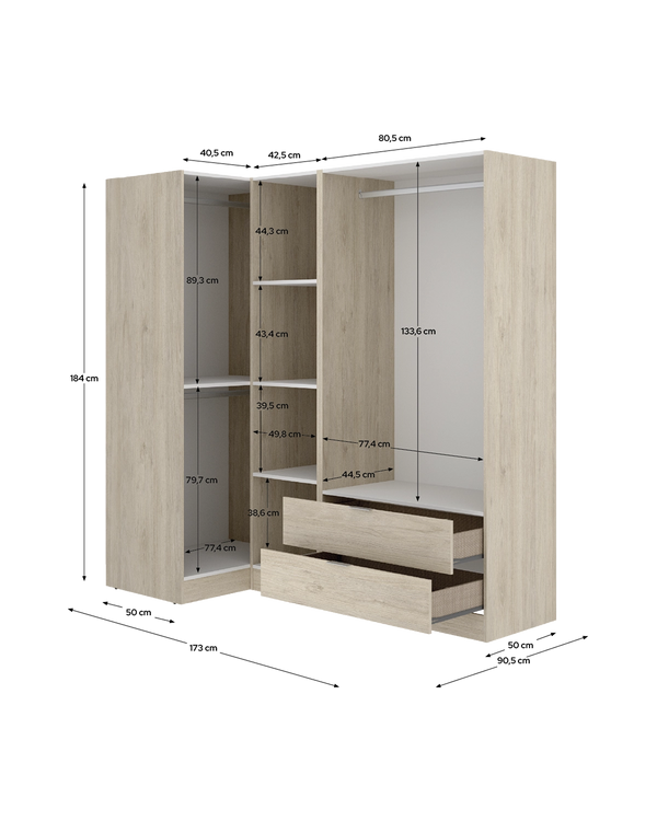 Armario rinconero Essen