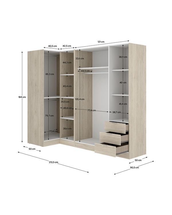 Armario rinconero Essen