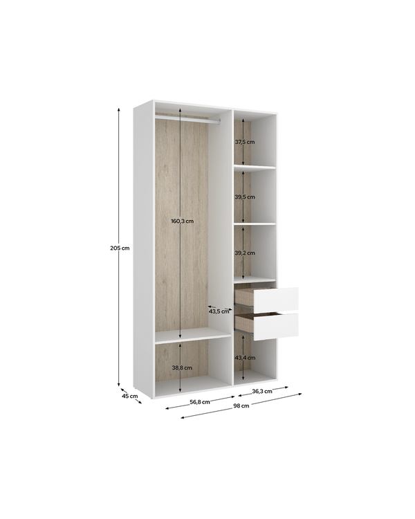 Módulo vestidor Suit