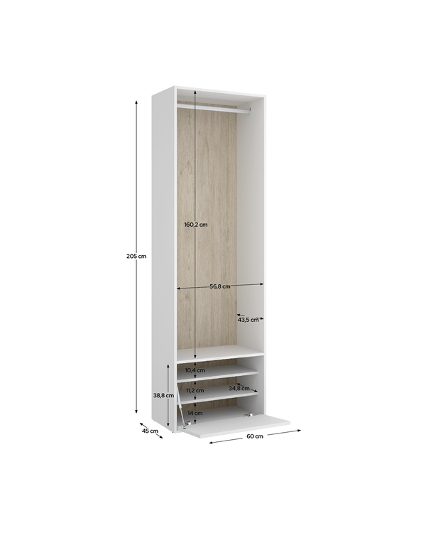 Módulo vestidor Suit