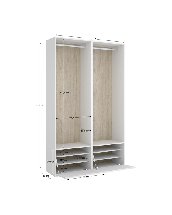 Módulo vestidor Suit