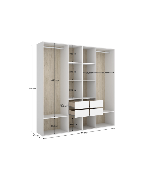 Módulo vestidor Suit