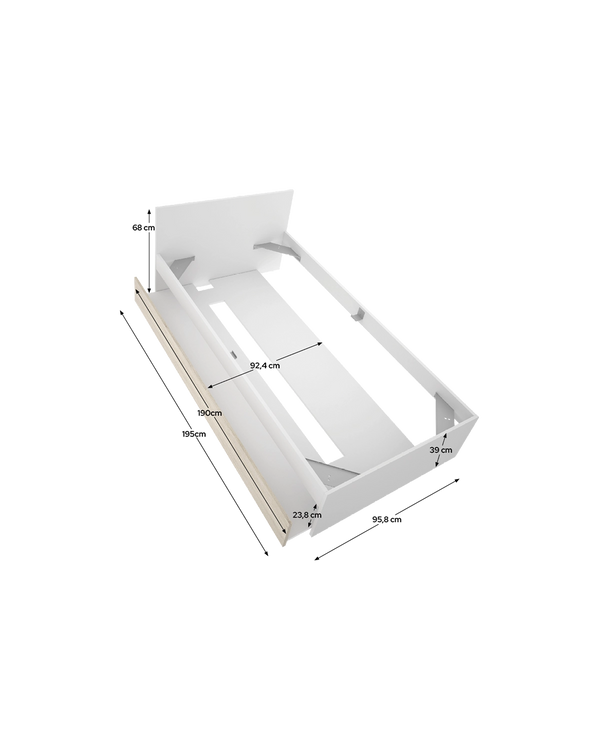 Cama nido con cabecero Top