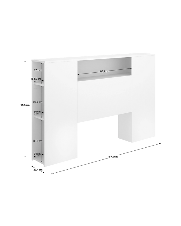 Cabecero con almacenaje Ten