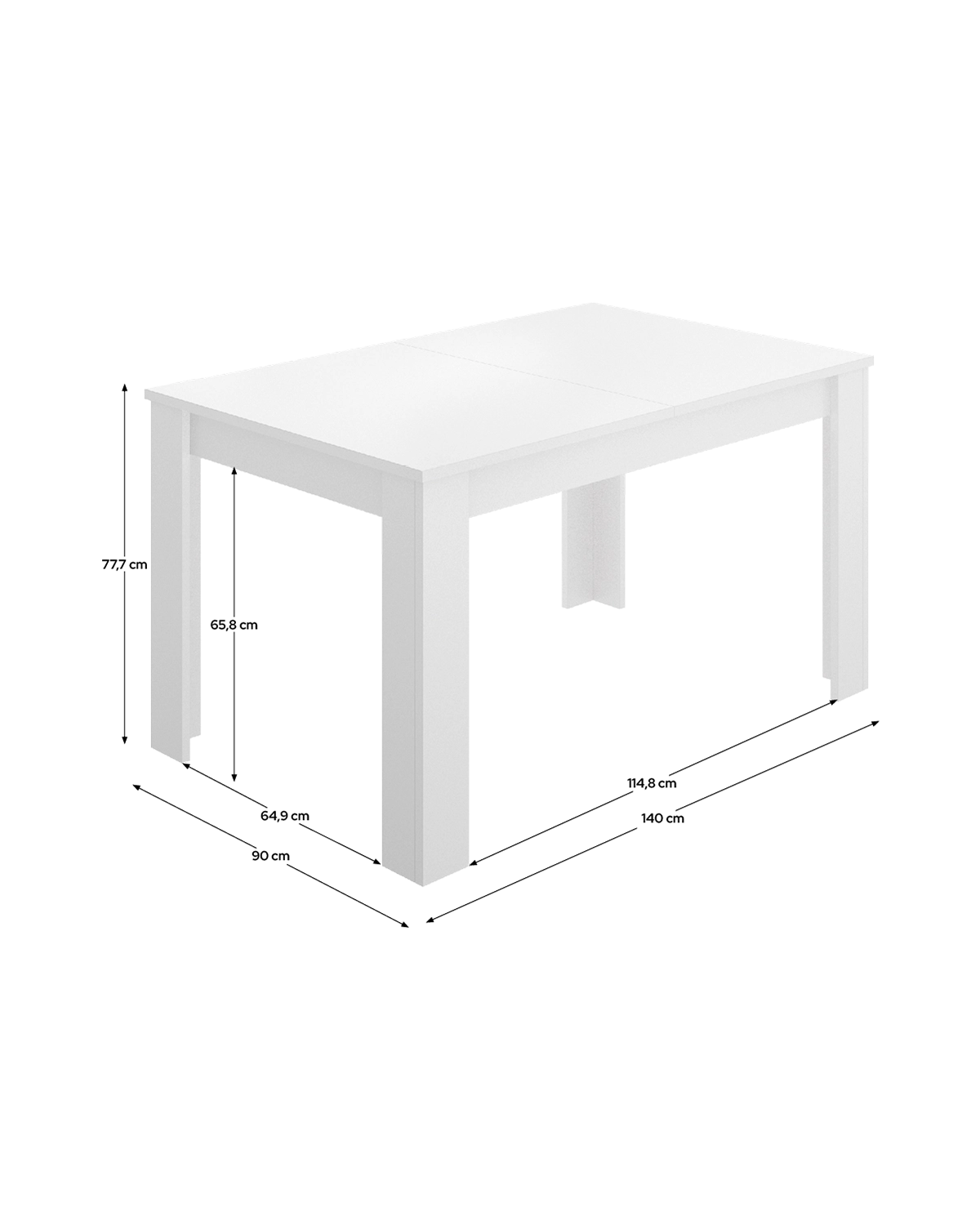 Pack ahorro comedor tres piezas Sky