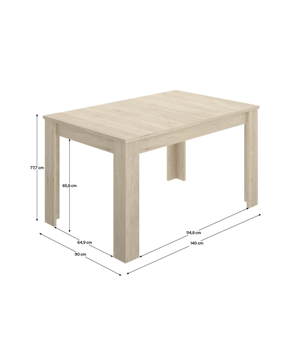 Pack ahorro comedor cuatro piezas Lima