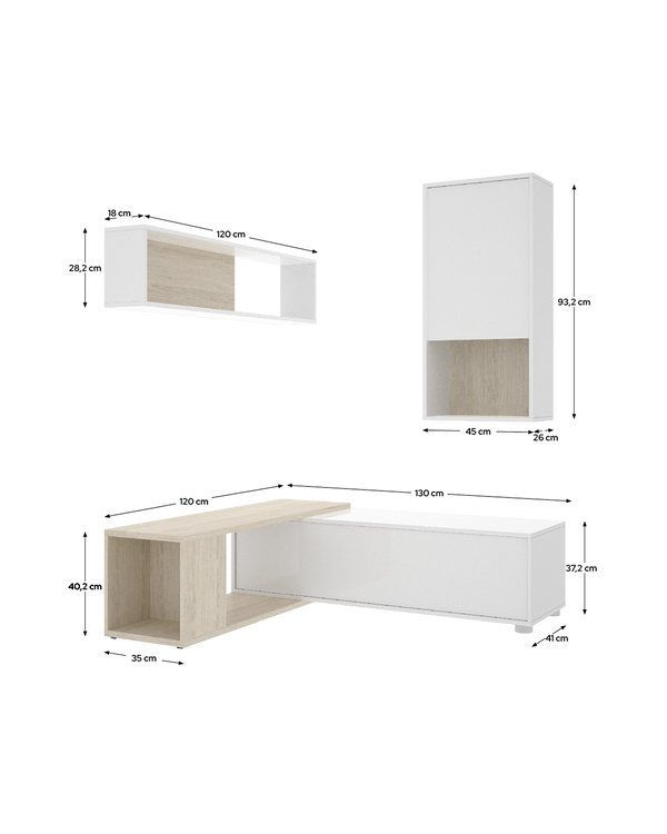 Mueble salón Obi