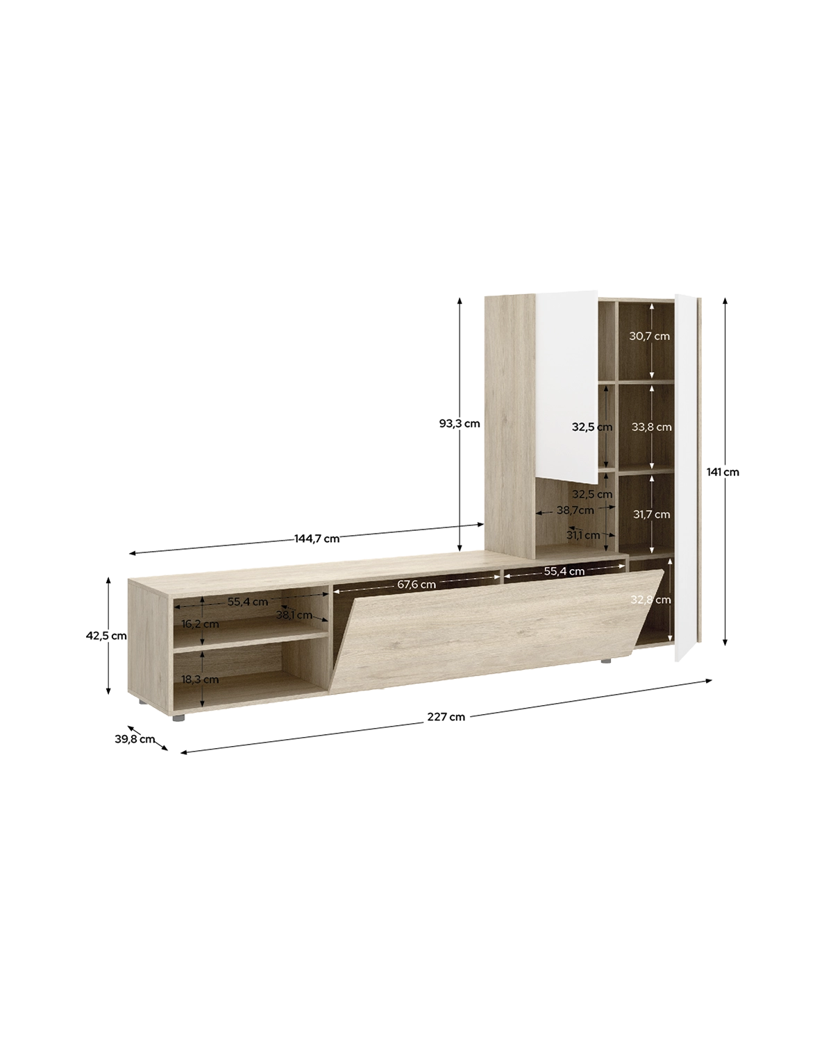 Mueble salón Kei