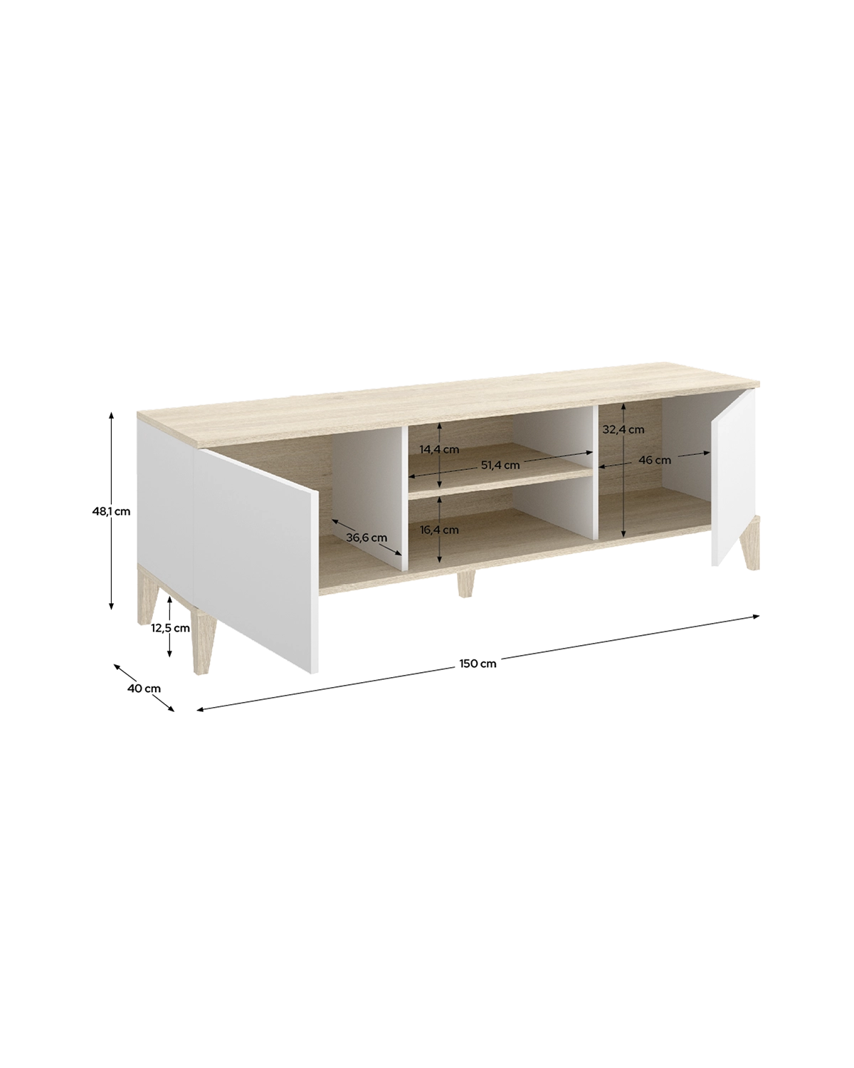 Pack ahorro comedor ocho piezas Boston