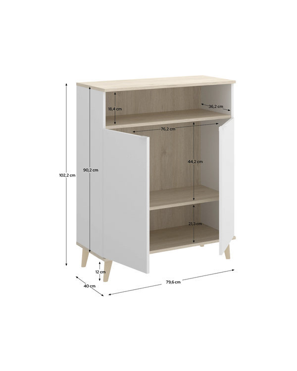 Mueble auxiliar de cocina Wok