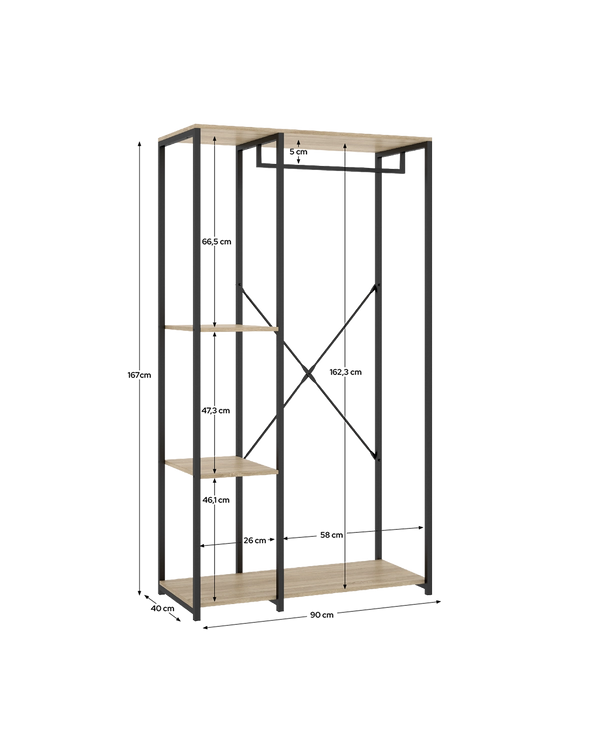 Armario vestidor Trok