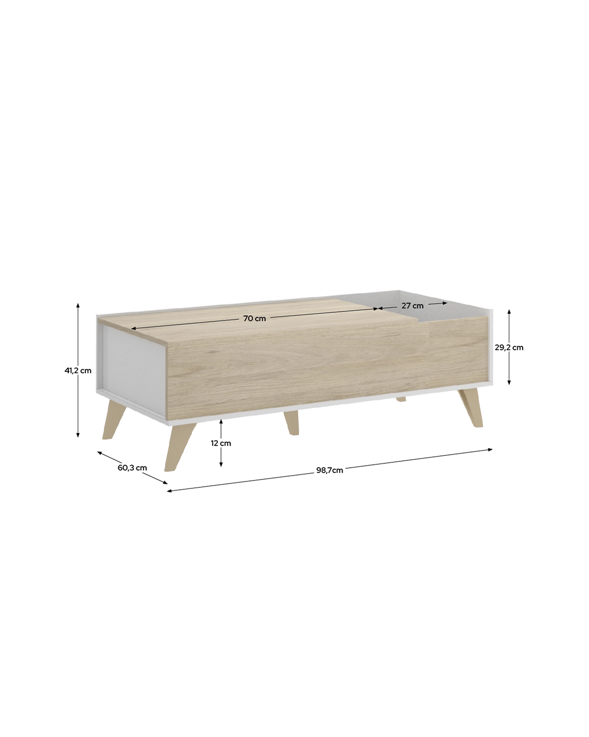 Pack ahorro comedor cuatro piezas Bonn