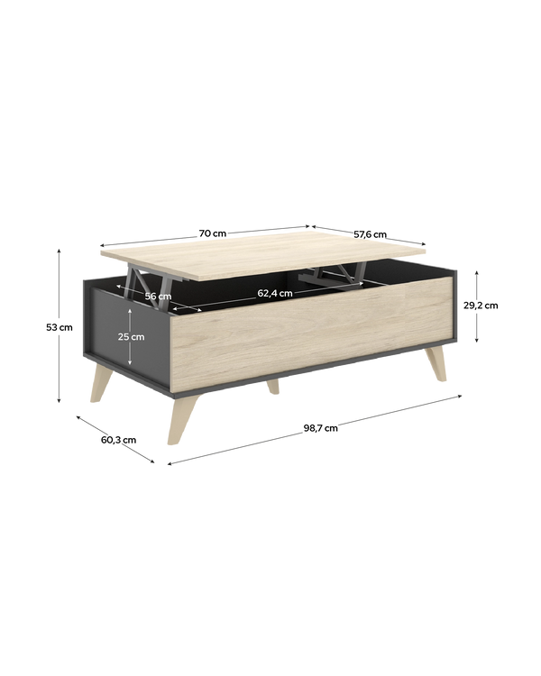 Pack ahorro salón y comedor tres piezas Bonn