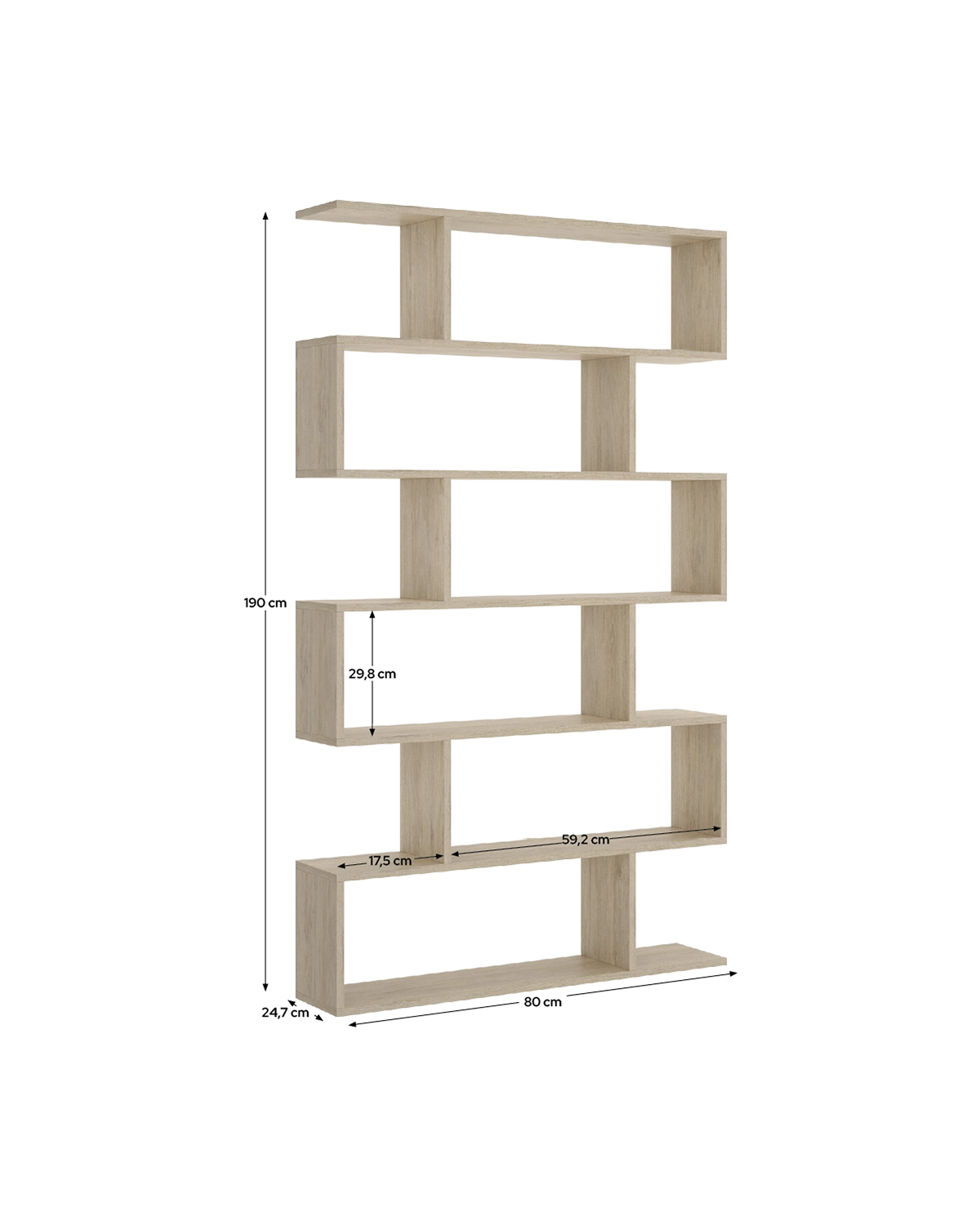 Estantería alta Lis