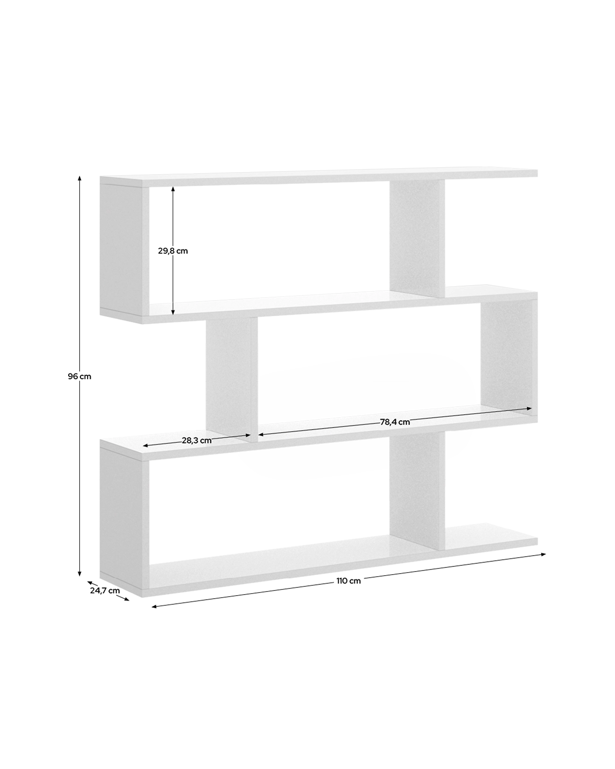 Estantería baja Lis