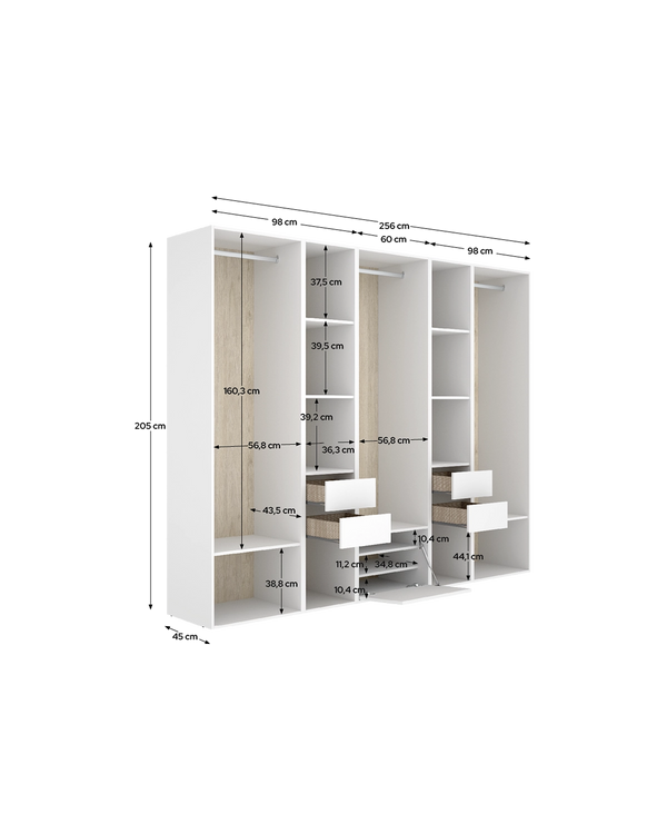 Módulo vestidor Suit