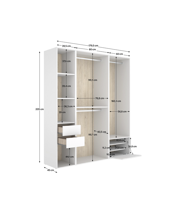 Módulo vestidor Suit