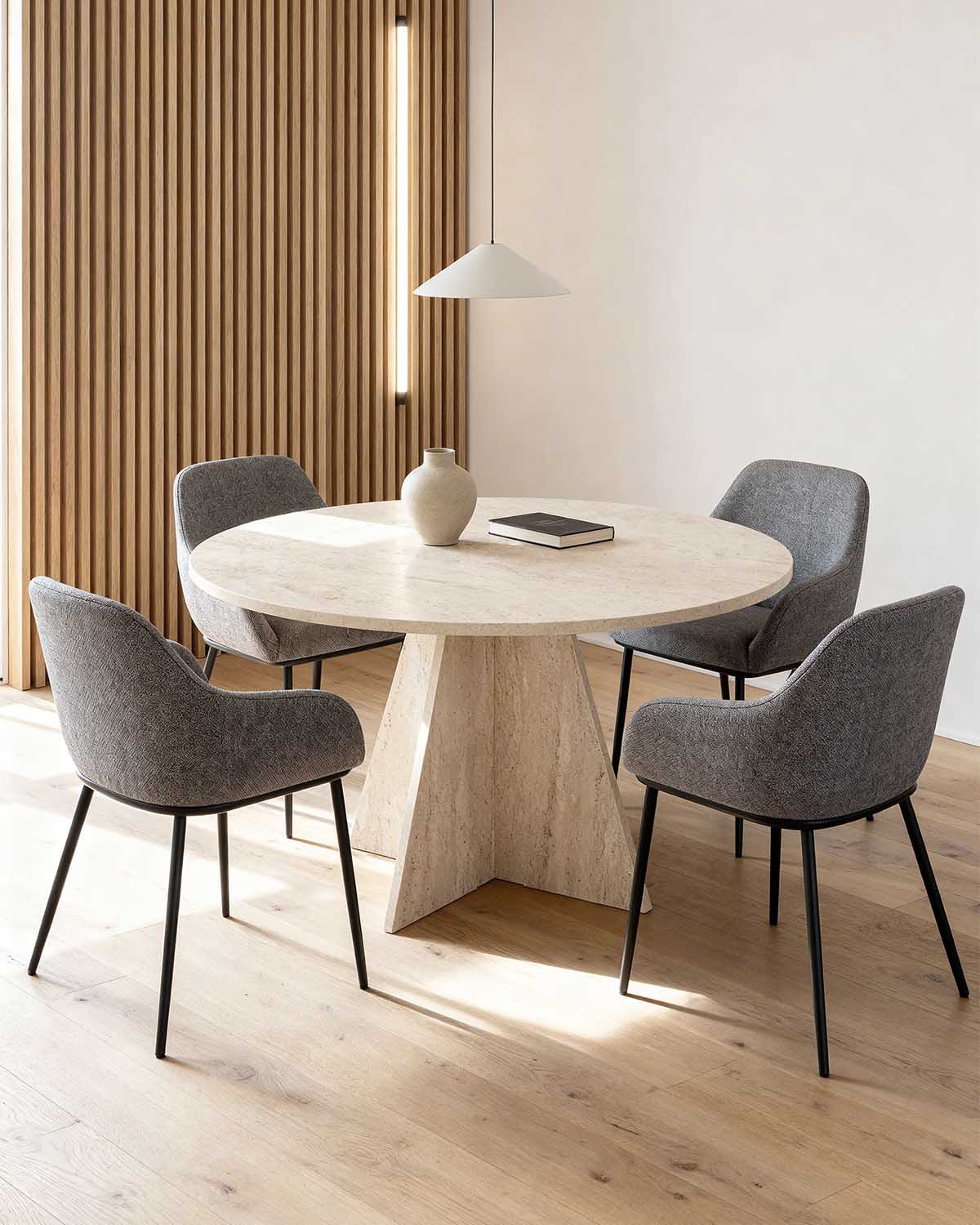 Pack ahorro de mesa Bethany y sillas Verna