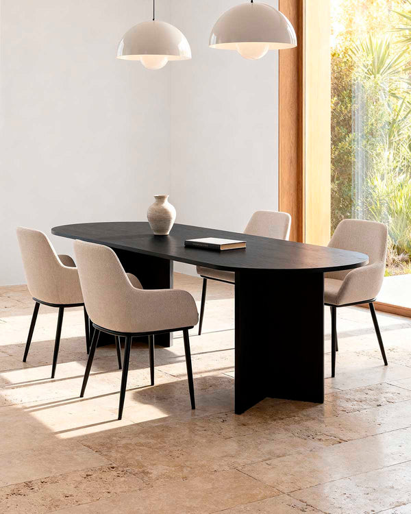 Pack ahorro de mesa Jacklyn y sillas Verna