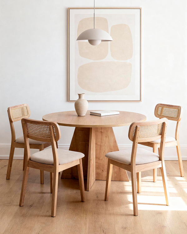 Pack ahorro de mesa Bethany y sillas Olive