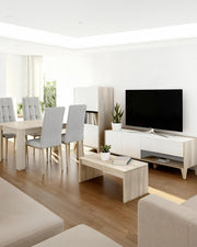 Pack ahorro comedor ocho piezas Bari