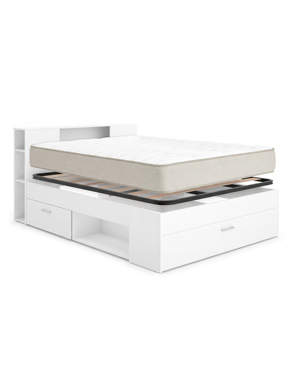 Pack ahorro matrimonio Cama Lanka con cabecero, Colchón Nova Plus y Somier 135 x 190 cm