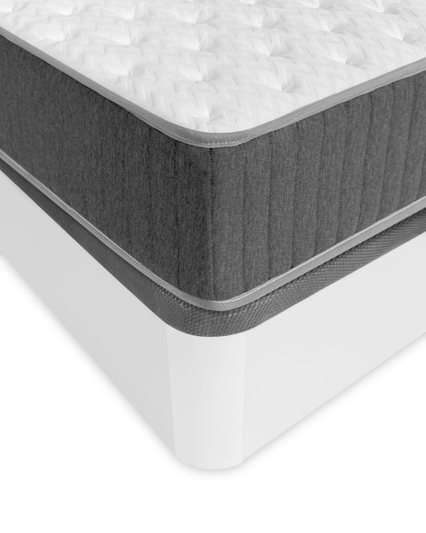 Pack ahorro matrimonio Canapé abatible Round con Colchón viscoelástico y muelles Aurea 150 x 190 cm